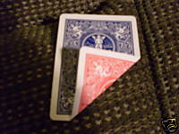 Bicycle Double Back 2-Sided Red Blue Gaff Magic Trick Playing Cards Bicycle Double Back 2-Sided Red Blue Gaff Magic Playing Cards deck  Magic Magical Magician Illusion